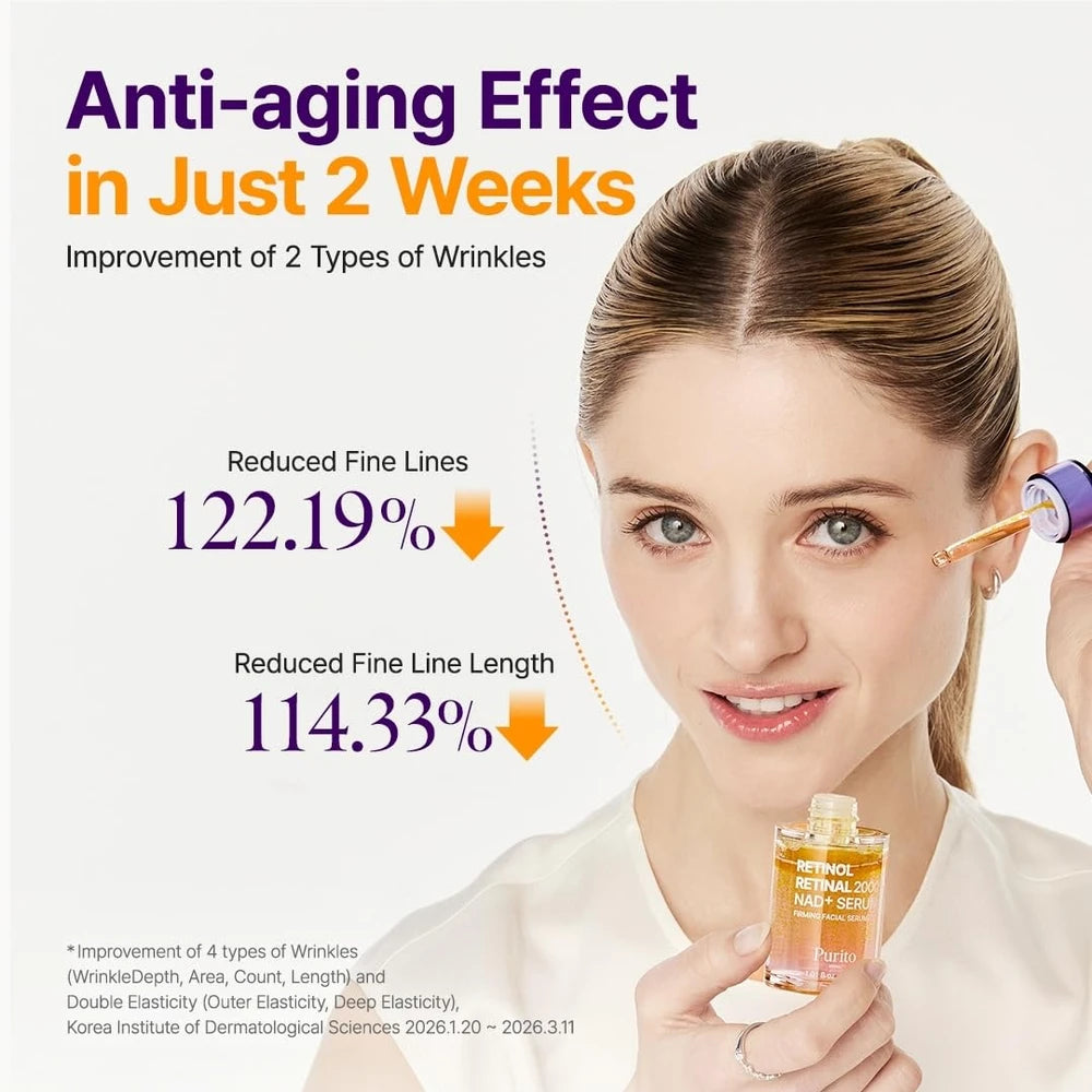 PURITO Retinol and Retinal Face Serum