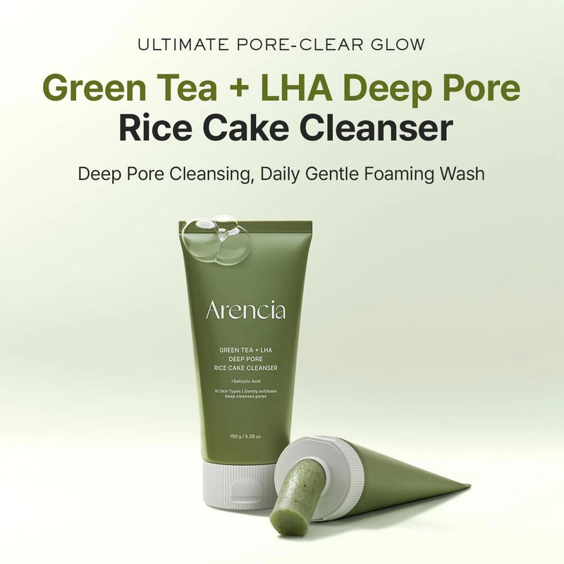Arencia Green Tea Rice Cake Cleanser