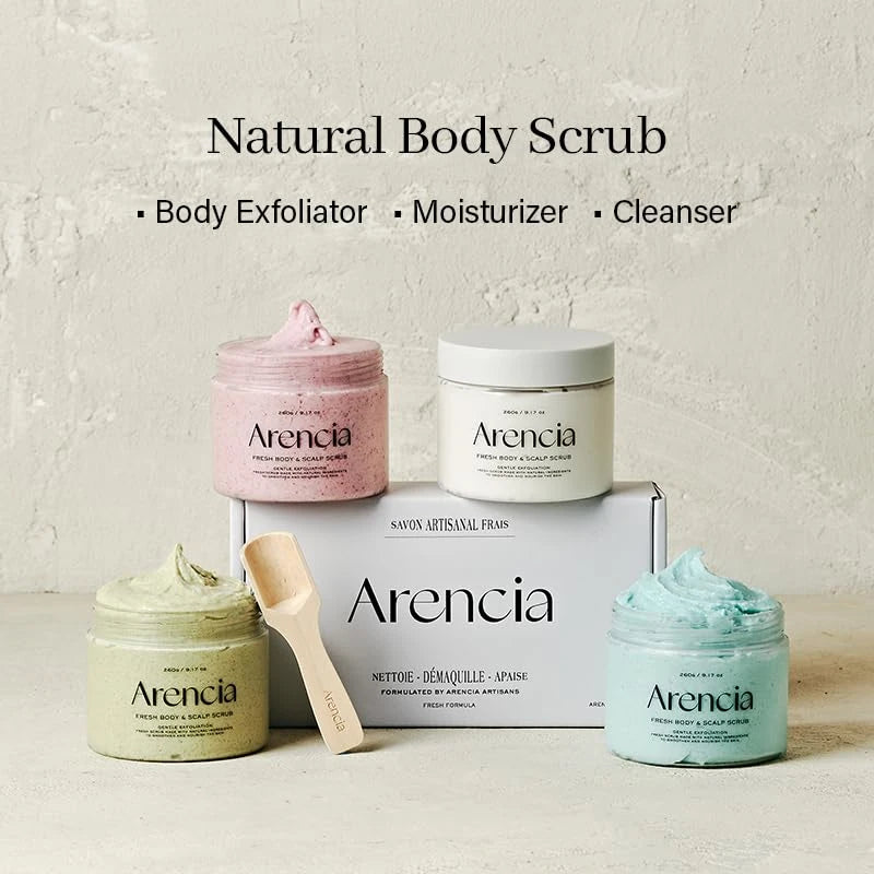 Arencia Sea Salt Body and Scalp Scrub