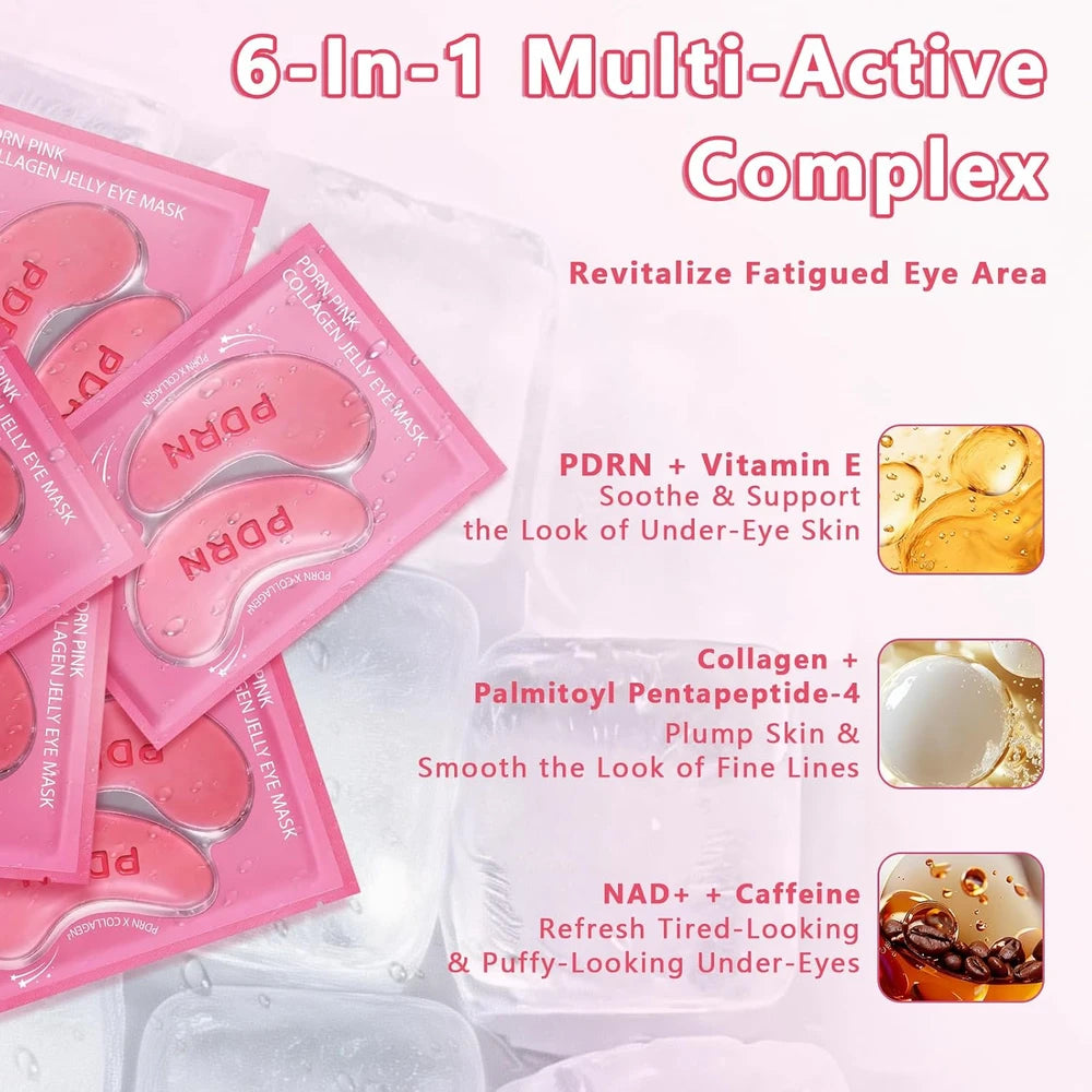 PDRN Pink Collagen Jelly Eye Mask