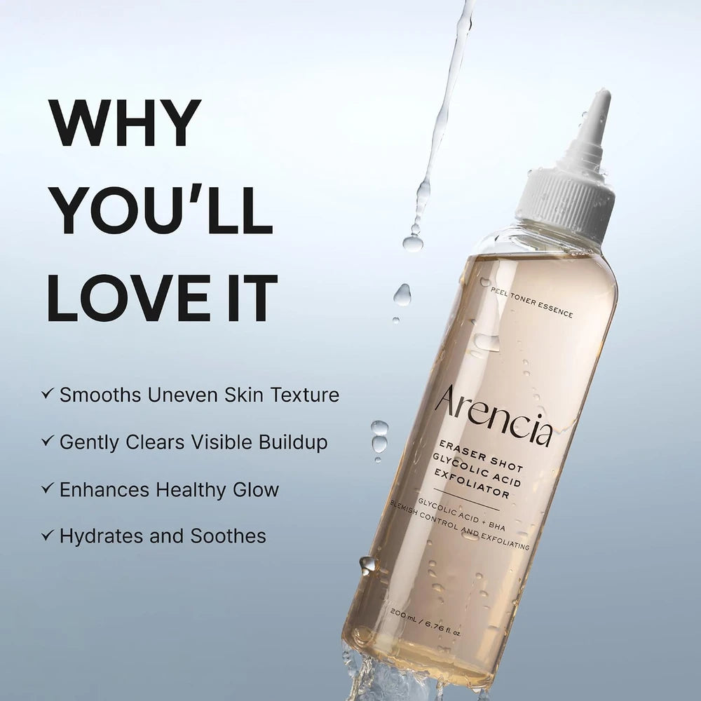 Arencia Glycolic Acid Exfoliating Toner