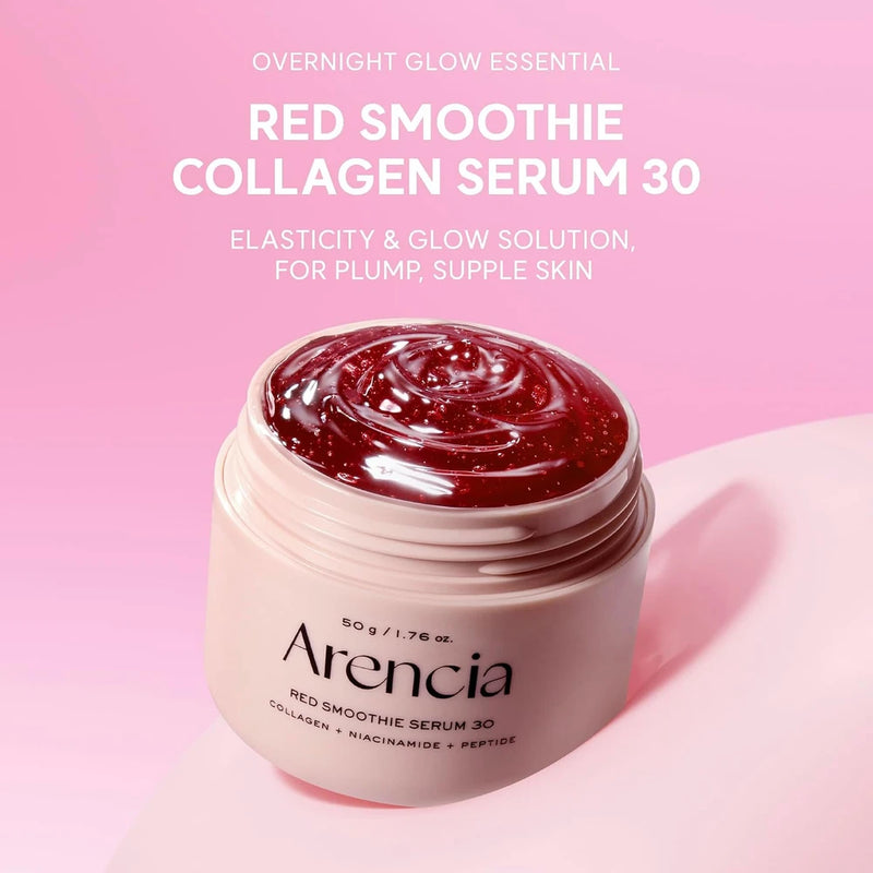 Arencia Overnight Red Smoothie Face Serum